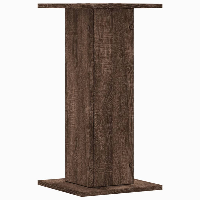 vidaXL 2 db barna tölgy szerelt fa növénytartó állvány 30 x 30 x 60 cm