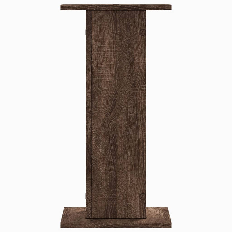 vidaXL 2 db barna tölgy szerelt fa növénytartó állvány 30 x 30 x 60 cm