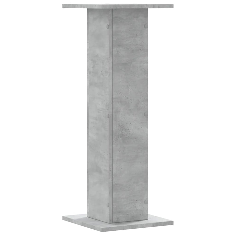 vidaXL 2 db betonszürke szerelt fa növénytartó állvány 30 x 30 x 40 cm