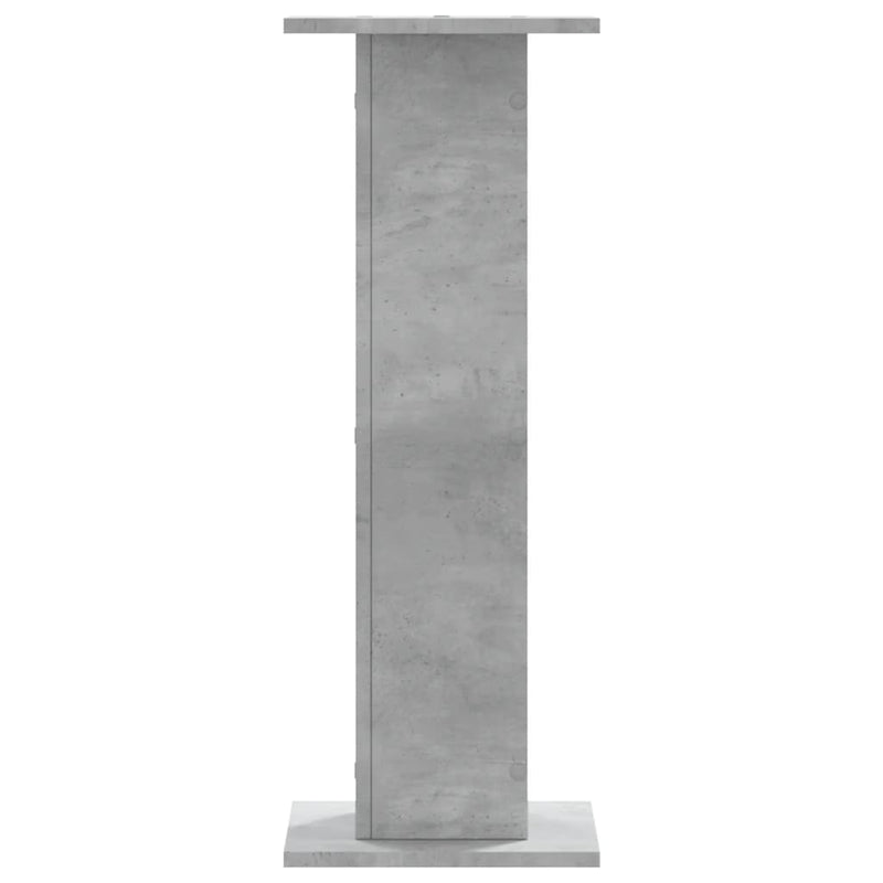 vidaXL 2 db betonszürke szerelt fa növénytartó állvány 30 x 30 x 40 cm