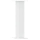 vidaXL 2 db fehér szerelt fa növénytartó állvány 30 x 30 x 95 cm