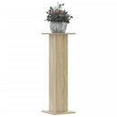 vidaXL 2 db sonoma tölgy szerelt fa növénytartó állvány 30x30x95 cm