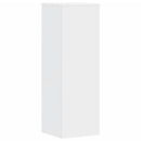 vidaXL 2 db fehér szerelt fa növénytartó állvány 33 x 33 x 100 cm