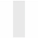 vidaXL 2 db fehér szerelt fa növénytartó állvány 33 x 33 x 100 cm