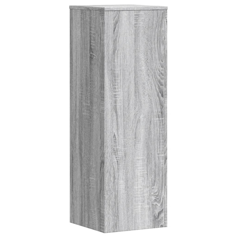 vidaXL 2 db szürke sonoma szerelt fa növénytartó állvány 33x33x100 cm