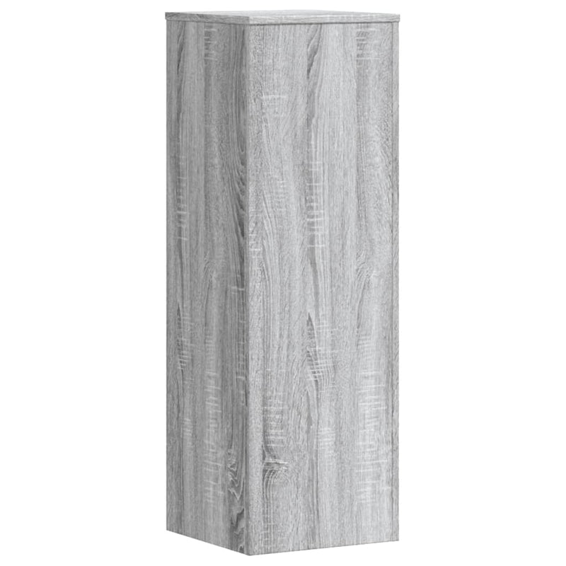 vidaXL 2 db szürke sonoma szerelt fa növénytartó állvány 33x33x100 cm