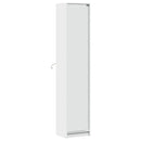 vidaXL fehér szerelt fa magasszekrény LED-ekkel 41,5 x 32,5 x 200 cm