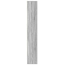 vidaXL szürke sonoma szerelt fa magasszekrény LED-ekkel 69x32,5x200 cm