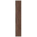 vidaXL barna tölgy szerelt fa magasszekrény LED-ekkel 69x32,5x200 cm