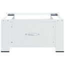 vidaXL fehér mosógéptartó állvány fiókkal