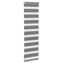vidaXL zebra vak sötét szürke szövetszélesség 35,9 cm poliészter
