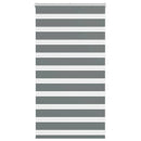 vidaXL zebrafüggönnyel sötét szürke szövetszélesség 65,9 cm poliészter