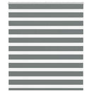 vidaXL zebrafüggönnyel sötét szürke szövetszélesség 115,9cm poliészter