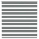 vidaXL zebrafüggönnyel sötét szürke szövetszélesség 140,9cm poliészter