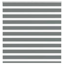 vidaXL zebrafüggönnyel sötét szürke szövetszélesség 145,9cm poliészter