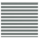 vidaXL zebrafüggönnyel sötét szürke szövetszélesség 155,9cm poliészter