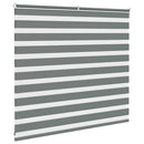 vidaXL zebrafüggönnyel sötét szürke szövetszélesség 155,9cm poliészter