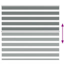 vidaXL zebrafüggönnyel sötét szürke szövetszélesség 160,9cm poliészter
