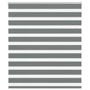 vidaXL zebrafüggönnyel sötét szürke szövetszélesség 115,9cm poliészter