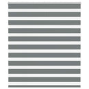 vidaXL zebrafüggönnyel sötét szürke szövetszélesség 120,9cm poliészter