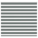 vidaXL zebrafüggönnyel sötét szürke szövetszélesség 150,9cm poliészter