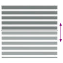 vidaXL zebrafüggönnyel sötét szürke szövetszélesség 150,9cm poliészter