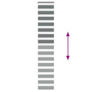 vidaXL zebrafüggönnyel sötét szürke szövetszélesség 35,9 cm poliészter