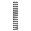 vidaXL zebrafüggönnyel sötét szürke szövetszélesség 40,9 cm poliészter
