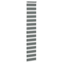 vidaXL zebrafüggönnyel sötét szürke szövetszélesség 45,9 cm poliészter