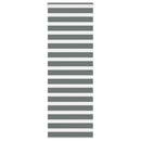 vidaXL zebrafüggönnyel sötét szürke szövetszélesség 70,9 cm poliészter