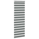 vidaXL zebrafüggönnyel sötét szürke szövetszélesség 70,9 cm poliészter