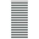 vidaXL zebrafüggönnyel sötét szürke szövetszélesség 105,9cm poliészter