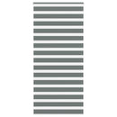 vidaXL zebrafüggönnyel sötét szürke szövetszélesség 110,9cm poliészter