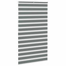 vidaXL zebrafüggönnyel sötét szürke szövetszélesség 115,9cm poliészter