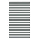 vidaXL zebrafüggönnyel sötét szürke szövetszélesség 125,9cm poliészter