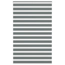 vidaXL zebrafüggönnyel sötét szürke szövetszélesség 135,9cm poliészter