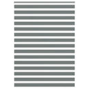 vidaXL zebrafüggönnyel sötét szürke szövetszélesség 155,9cm poliészter