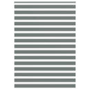 vidaXL zebrafüggönnyel sötét szürke szövetszélesség 160,9cm poliészter