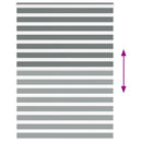 vidaXL zebrafüggönnyel sötét szürke szövetszélesség 160,9cm poliészter