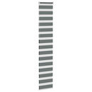 vidaXL zebrafüggönnyel sötét szürke szövetszélesség 35,9 cm poliészter