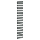 vidaXL zebrafüggönnyel sötét szürke szövetszélesség 45,9 cm poliészter