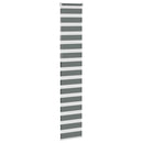 vidaXL zebrafüggönnyel sötét szürke szövetszélesség 45,9 cm poliészter