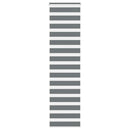 vidaXL zebrafüggönnyel sötét szürke szövetszélesség 55,9 cm poliészter