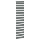 vidaXL zebrafüggönnyel sötét szürke szövetszélesség 60,9 cm poliészter