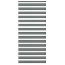 vidaXL zebrafüggönnyel sötét szürke szövetszélesség 90,9 cm poliészter