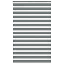 vidaXL zebrafüggönnyel sötét szürke szövetszélesség 140,9cm poliészter