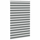 vidaXL zebrafüggönnyel sötét szürke szövetszélesség 145,9cm poliészter