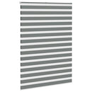 vidaXL zebrafüggönnyel sötét szürke szövetszélesség 155,9cm poliészter
