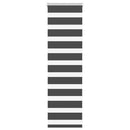 vidaXL zebrafüggönnyel fekete szövetszélesség 35,9 cm poliészter