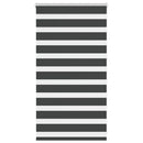 vidaXL zebrafüggönnyel fekete szövetszélesség 80,9 cm poliészter
